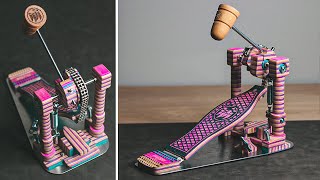 DRUM PEDAL MADE OUT OF A SKATEBOARD