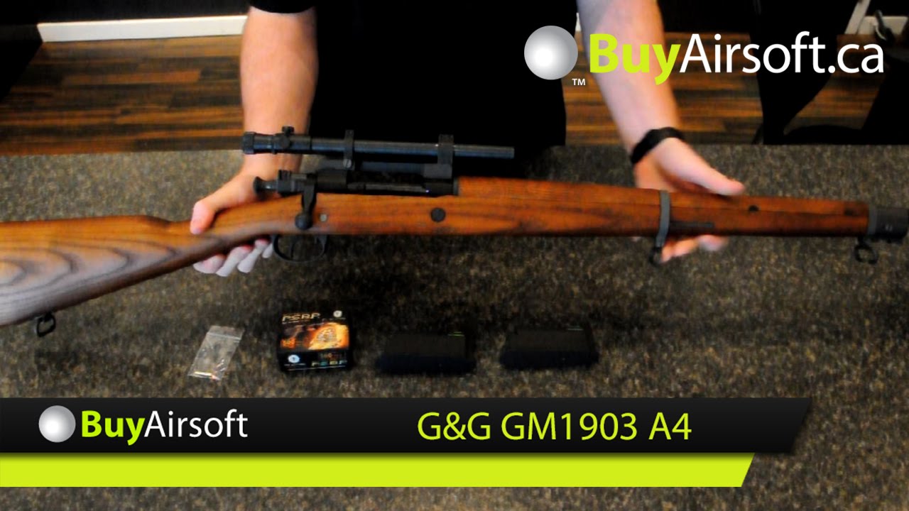 S T Springfield M1903 Airsoft Gun Review By Uniform Collector