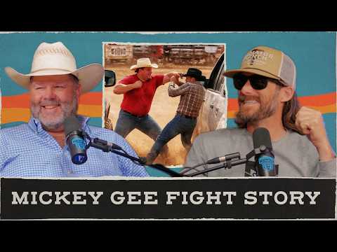 Rodeo Fight Stories With Mickey Gee World Champion Steer Wrestler - Rodeo Time Podcast 316