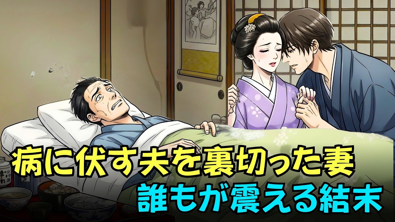 重病の夫を裏切った妻――凍りつくような結末| 日本昔話・因果応報
