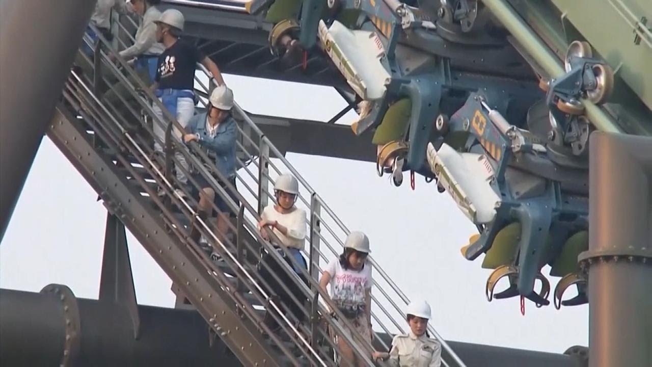 Roller Coaster Riders Stuck Upside Down for Hours at Universal Studios