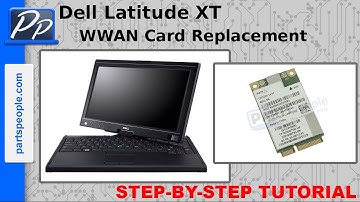 Dell Latitude XT Wireless WWAN Card Video Tutorial Teardown