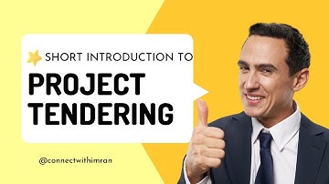 A Short Introduction to Project Tendering - Bids and Proposals