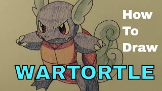 How to Draw WARTORTLE - Pokemon Drawing Tutorial screenshot 5