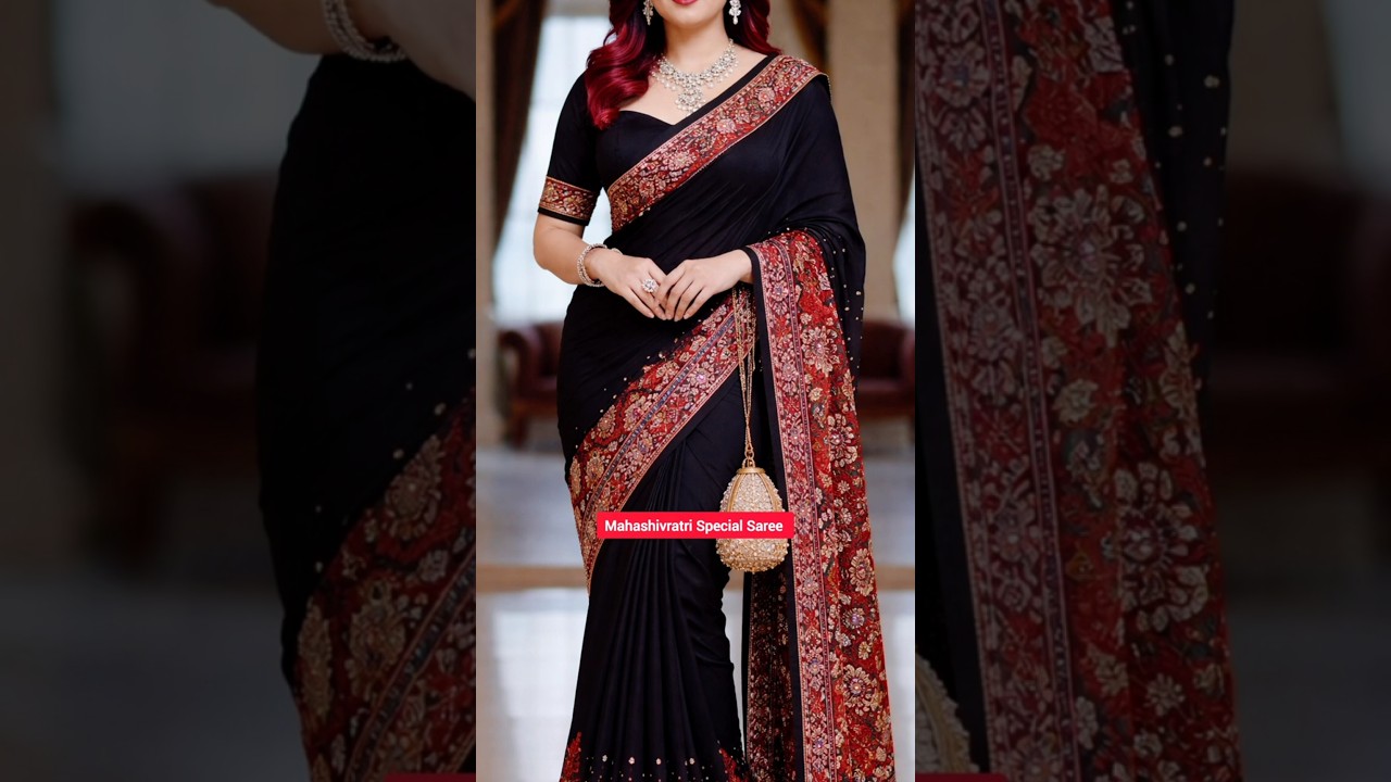 Mahashivratri Special  🌸 | Latest Trendy & Beautiful Party Wear Saree  ✨ 