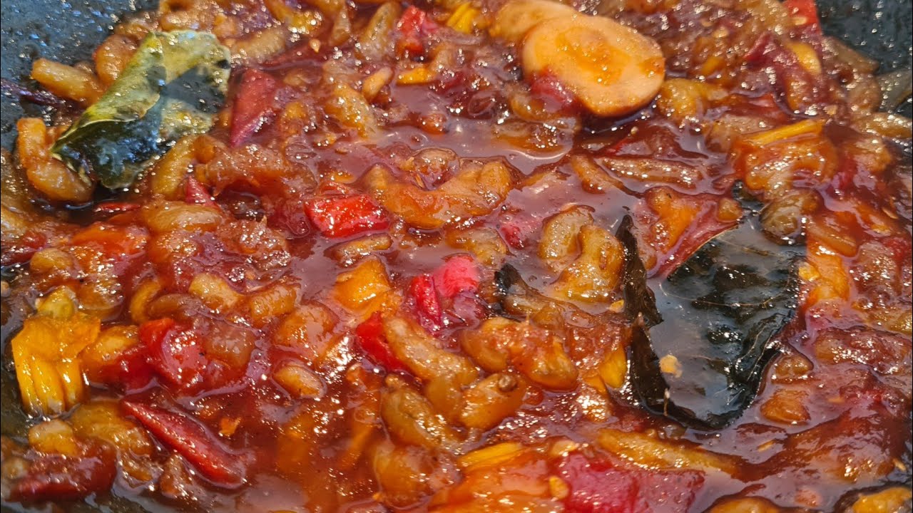 🇸🇷 Surinaamse garnalen sambal|surinamse hot shrimp sauce|