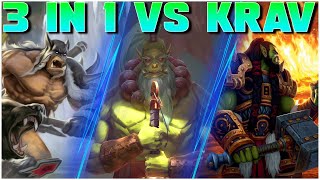 Grubby vs KraV - 3 in 1 !! | WC3