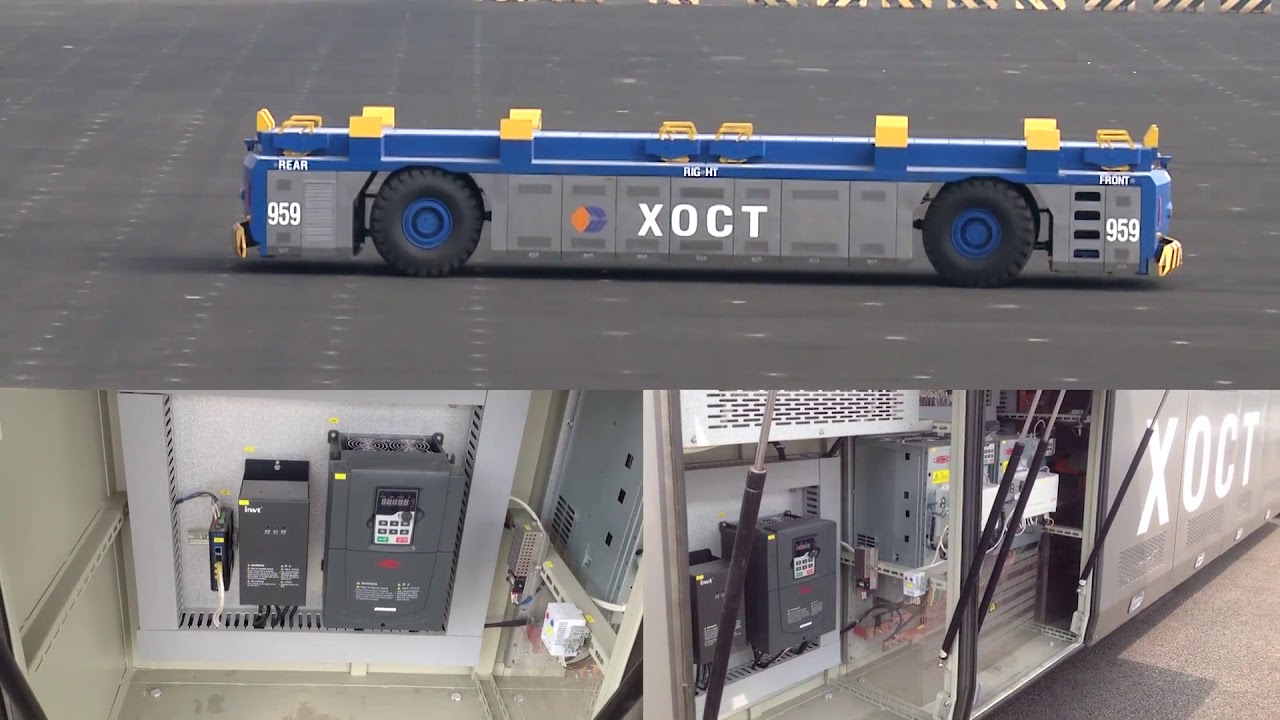 INVT Goodrive800 inverter Applied in Port Cranes - YouTube