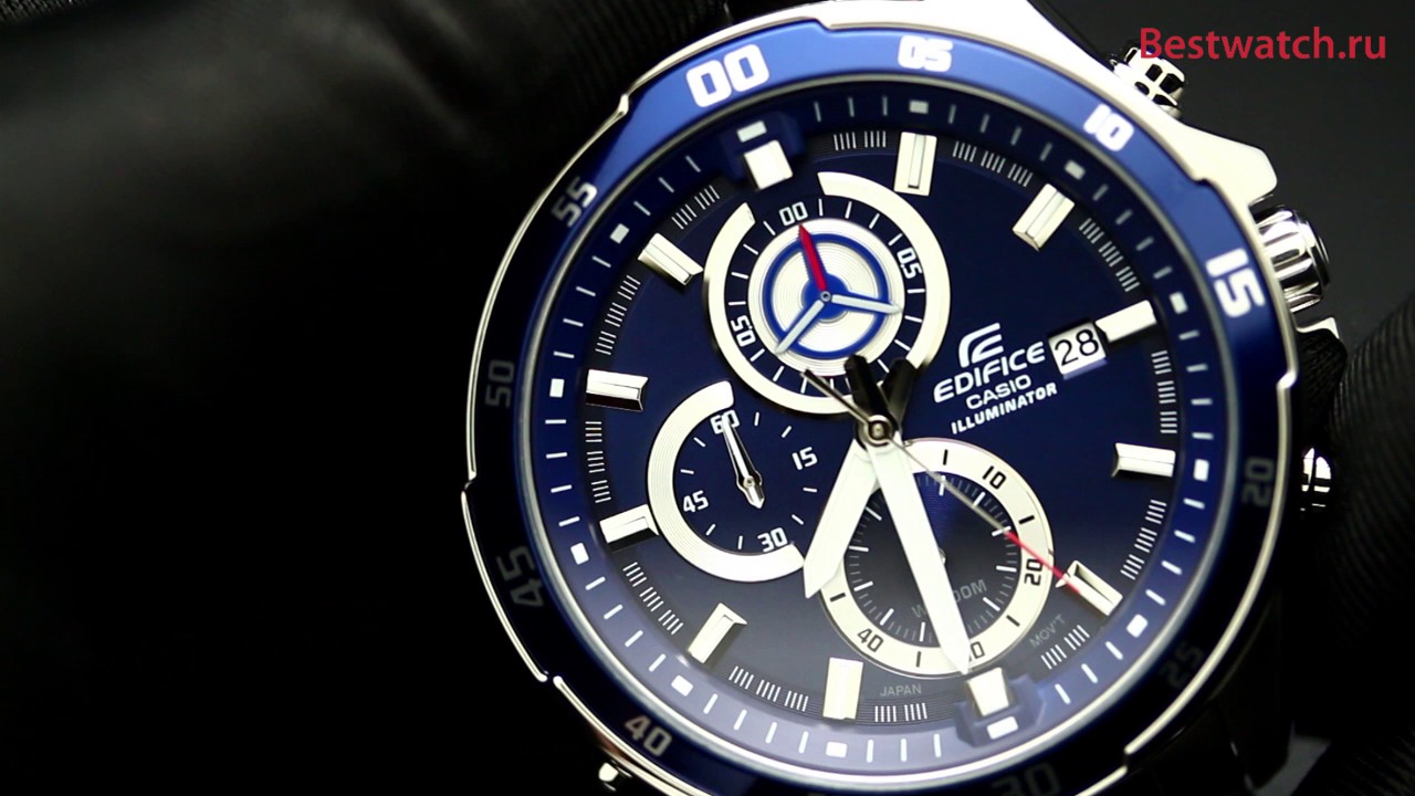 Casio Edifice EFR-547D-2AVUEF - YouTube