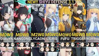 SIGRID IS INSANE! M0W0 Sigrid With 6 Different Teams | NEW SHIYU DEFENSE ZZZ 3.1