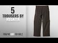 Top 10 Regatta Trousers [2018]: Regatta Boy's Sorcer Zip-Off Trousers