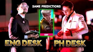 Different Desk but Same Predictions and Perspective! PH Casters WolfCast & Midnight are Nerds!