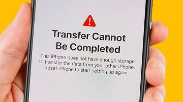 How to Fix Data Transfer Cannot Be Completed on iPhone 14 | Transfer Cannot Be Completed iPhone 13