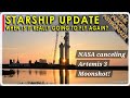 Nasa canceling moon landing for artemis 3  plus  starship update