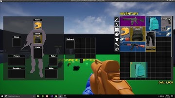 Equipping container and preserver its content [UE4 Jigsaw Inventory]