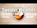 The Neighborhood Sweater Weather 2000D Audio Not 100D Audio Use HeadPhone Share