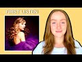 FIRST Listen to Speak Now T.V (this song made me cry ) Taylor Swift
