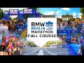 BMW Berlin Marathon 2023 Virtual Run  FULL COURSE  4K Treadmill Scenery 310