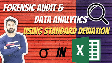 Forensic Audit and Data Analytics using Standard Deviation | CA Rohit Nair