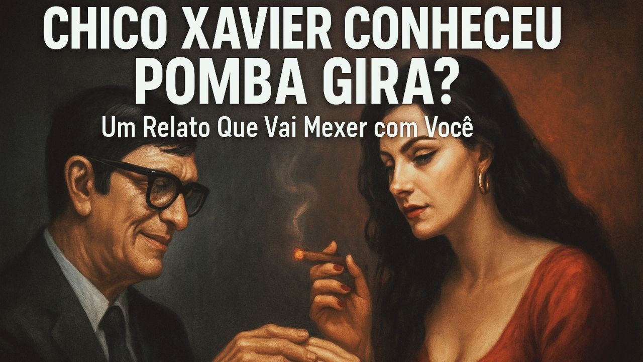 CHICO XAVIER Conheceu POMBA GIRA ? Um Relato Que Vai Mexer com Você