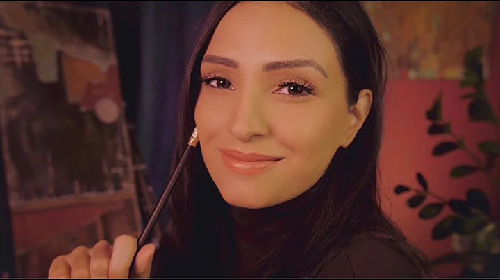 ASMR Drawing You | Personal Attention, Tracing Your Face, Sketching, Writing Sounds |