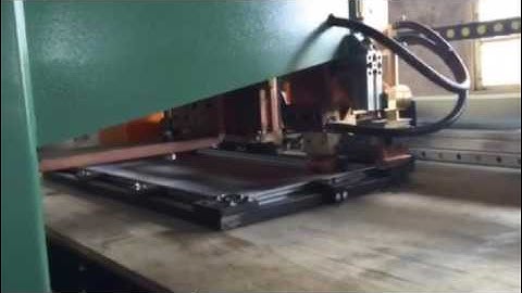 SS-SX-1200 X/Y Axis Moving Pneumatic Spot Welder  201605