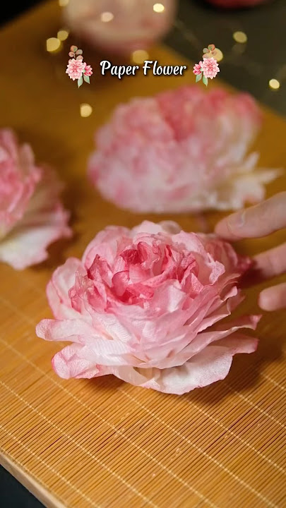 Tissue Paper Flower 🌸 please subscribe if you like my video 🙏