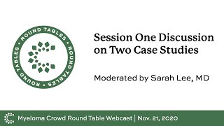 Discussion on Two Case Studies - Moderated by Sarah Lee, MD | MCRT Webcast November 21 (4/10)