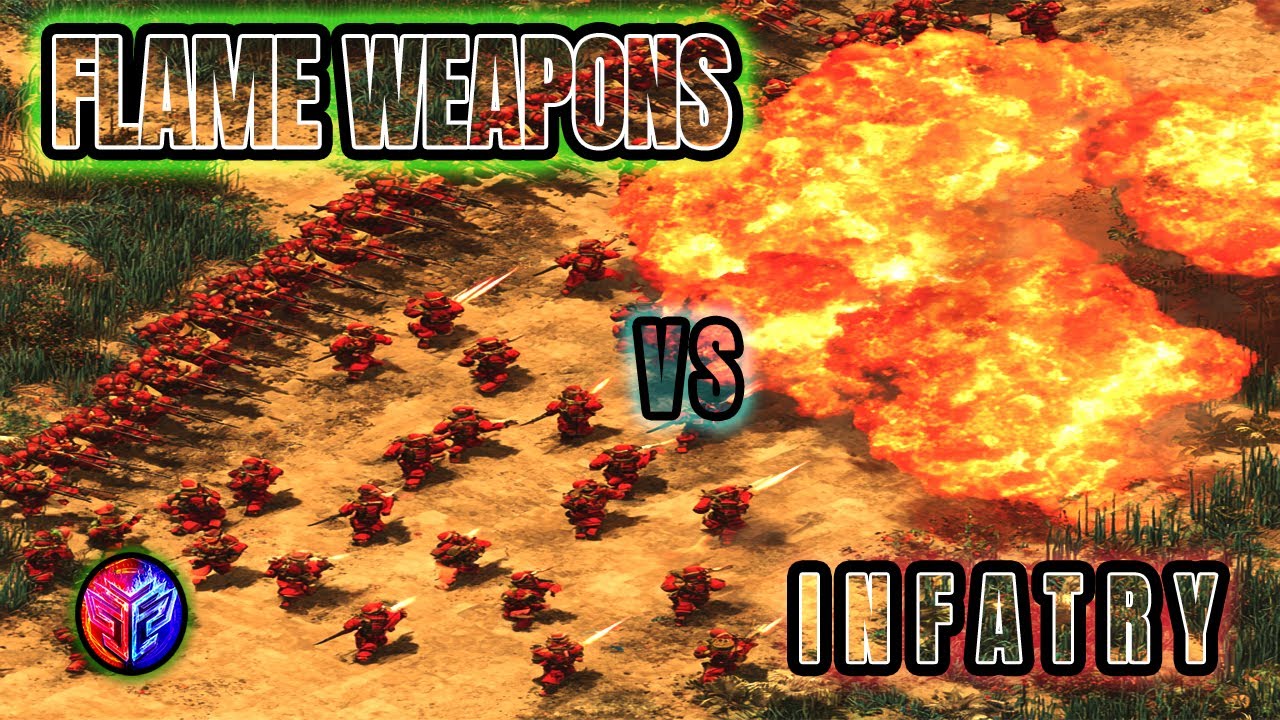 WAVES INTO FIRE 🔥 | CHINA INFANTRY vs CHINA FLAME WEAPONS