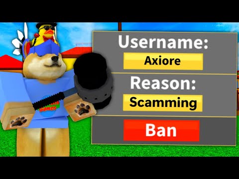 BANNING SCAMMERS In Roblox Blox Fruits...