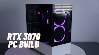 1500 Nzxt H510 Elite Rtx 3070 Gaming Pc Build