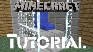 Minecraft Tutorial: How to Build a Working Shower