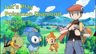 Pokemon Diamond - Gameplay - Walkthrough - Episode 1