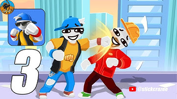 Match Hit: Puzzle Fighter - Gameplay Walkthrough Part 3 (IOS,Android) | Stick Crazee