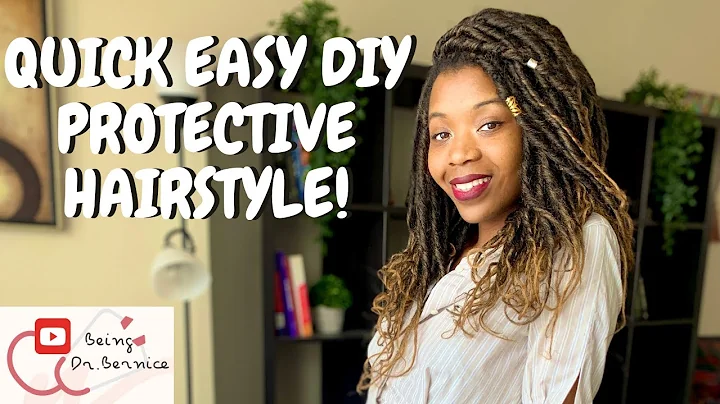 Quick & Easy Faux Locs Tutorial for Busy Professio...