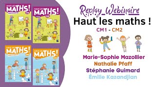 Replay webinaire Haut les maths ! Cycle 3