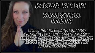 Reiki l Rama Symbol l Happiness, Masc   Fem Energy Bond, Revive Chi  Cleanse Chakras, Manifest