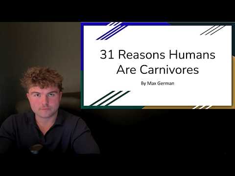 Humans Are Carnivores
