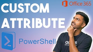 Custom Attributes using PowerShell in Exchange Online.