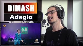 DIMASH "Adagio" // REACTION and ANALYSIS by Vocal Coach (ITA)
