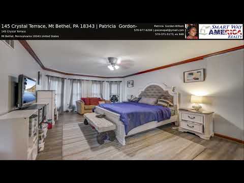145 Crystal Terrace, Mt Bethel, PA home video tour