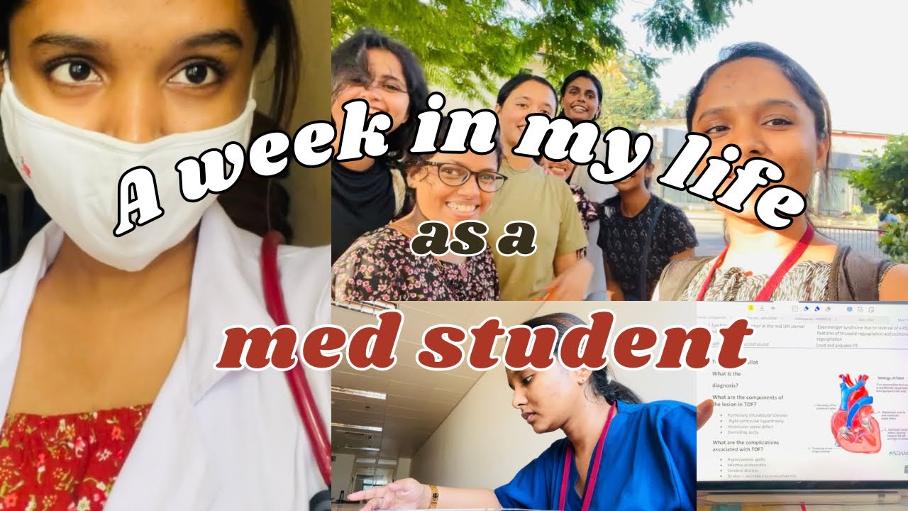 A week in my life as a med student 👩🏻‍⚕️🏫 Clinical s🩺Studying 📚|Girls outing 💃🏻@sona_ru_s