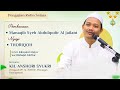 Kajian Thariqah Bersama KH Anshori Syukri Plesungan di Kanzus Sholawat Surakarta