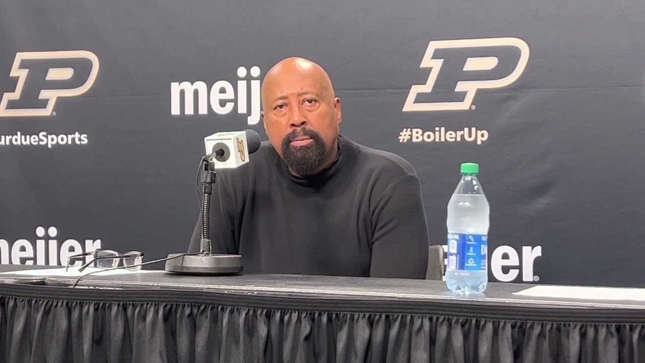 Mike Woodson postgame Purdue March 5, 2022 YouTube