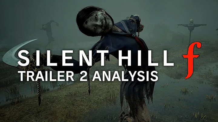 Silent Hill f Trailer 2 Analysis (Secrets and "When They Cry")