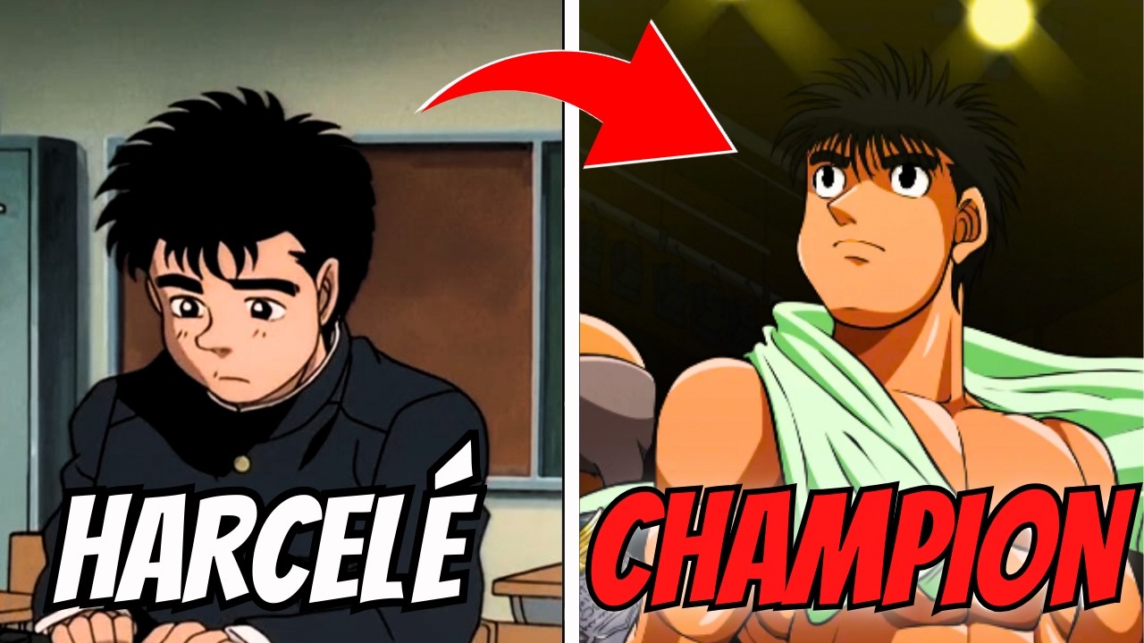 L’histoire d’IPPO : De garçon TIMIDE à ROI du ring