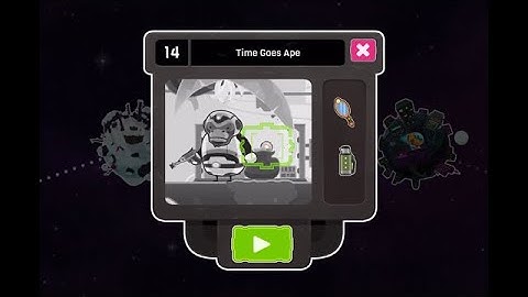 Love You to Bits walkthrough - Level 14 - Time Goes Ape