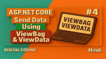 Send Data to View in ASP.NET Core MVC | ViewBag & ViewData Made Easy | How to Use ViewBag & ViewData