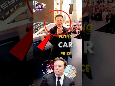 Elon Musk ki udne wali car ki keemat? Sirf 45 lakh mein booking shuru! #shorts #FlyingCar #ElonMusk