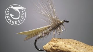 Fishable Fly #42 (a simple quill wing caddis)